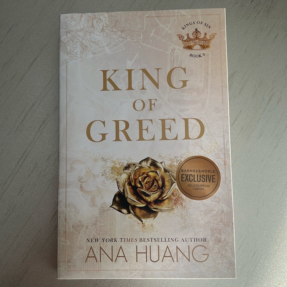King of Greed by Ana Huang Barnes & Noble Exclusive Edition